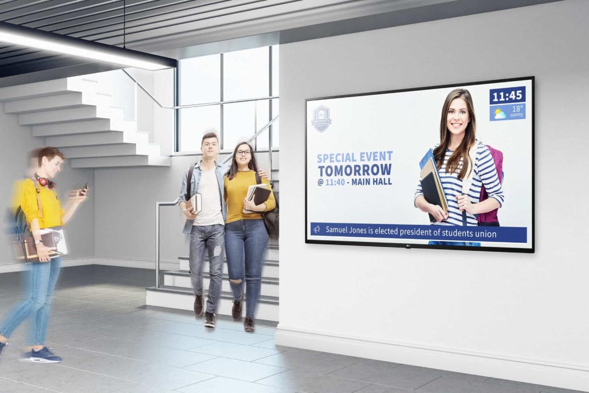 Student Engagement Guaranteed with Signage ONE, Today!